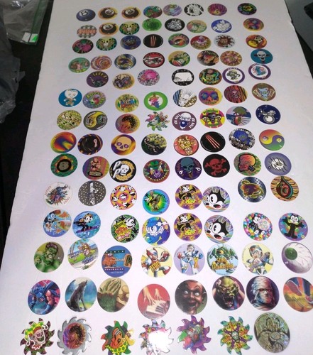 Lot 110 pogs includes 2 - 110,