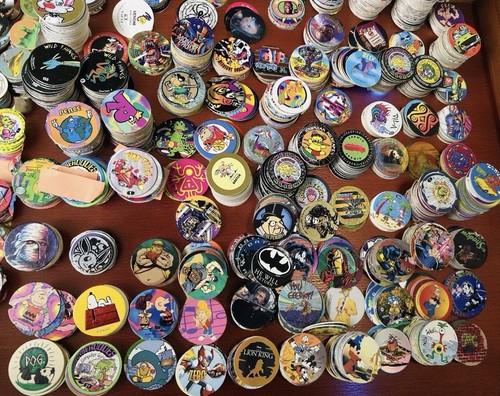 Vintage 1990s pogs - 50,