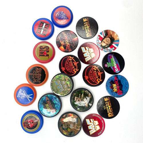 Nepco wwf pogs slammers - wwf,